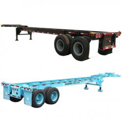 Skeleton Semi Trailer /container Chassis 