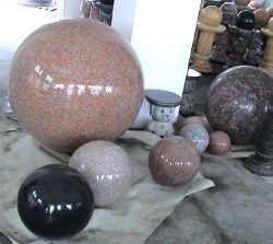 Stone Ball,stone Bench,stone Sculpture