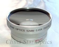 72mm Wide Angle Converter Lens For Digital Cameras
