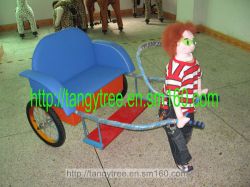 Operating Kiddie Ridekid Rickshaw
