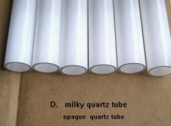 Milky Quartz Tube
