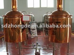 Red Copper Of Hotel Draught Beer Equipment