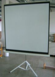 Tripod Projector Screen Of Audiovisual Conference 