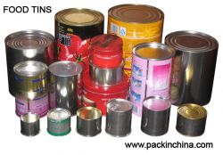 Food Tin Can Packaging, Cheese Tin, Candy Tin, 