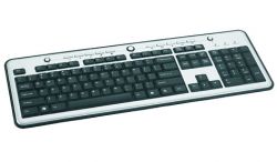 Slim Multimedia Standard Keyboard  