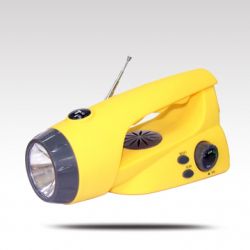 Dynamo Flashlight With Phone Charger  Dl-239