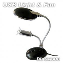 Usb Desk Light With Fan  Dl-ca308