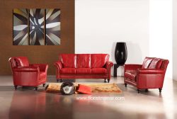 Leather Sofa Is117