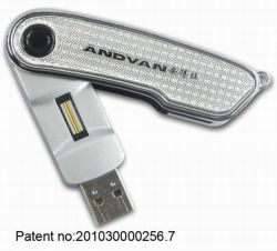 Knife Shape Fingerprint Usb Flash Drives