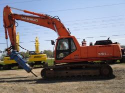 Used Deawoo Crawler Excavator 