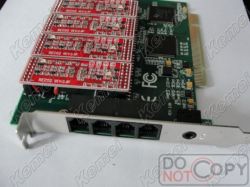 8 Channel Pci Telephone Voice Recorder Card  