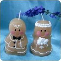 Newly Married Couple Candle