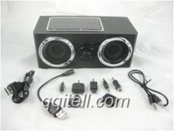 Wholesale Professional Gift Mini Solar Speaker 