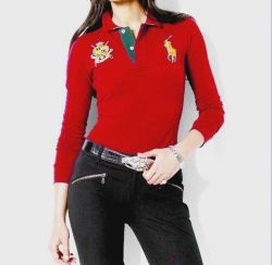 Hot Ralph Lauren Womens  Long Sleeve Shirt 