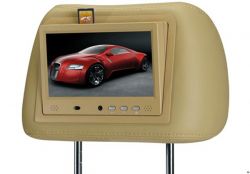 7 Inch Headrest Taxi Advertising Player With Human