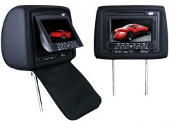 7 Inch Car Headrest Car Dvd Player With Game,fm An