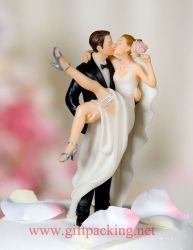 Funny Sexy Wedding Bride And Groom Cake Topper Fig