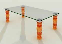Modern Glass Table Bases