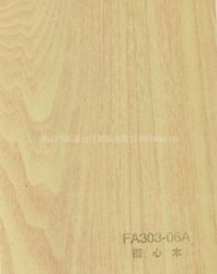 Fa303-06a Pvc Wood Grain Film