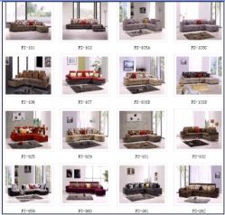 Modern Sectional Sofa, Fabric Leisure Corner Sofa