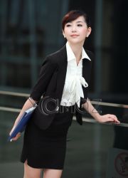 Professional Female Skirt Suits Fair Maiden Outfit