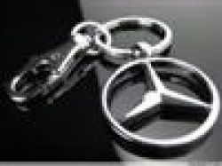 Boutique Car Standard Stainless Steel Key Ring