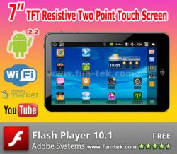 New 7 Inch Irobot Tablet Pc Mid Android2.2 Wm8650 