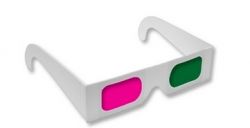 Paper Polarized /anaglyphic 3d Glasses