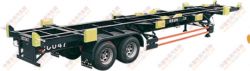 2*20ft Or 1*40 Ft Skeleton Container Semi Trailer