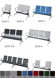 Lobby Metal Waiting Chair, Aiport Reception Seat