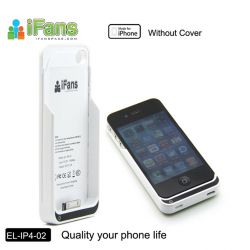 For Ipone4 Thinnest External Backpu Battery Case