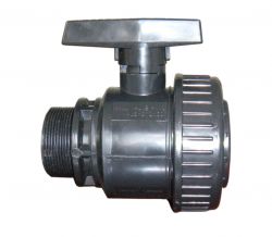 Povc Single Union Ball Valve