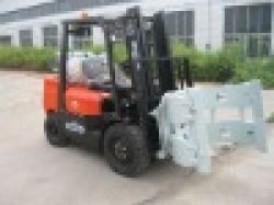 3.5tons Lpg/gasoline Forklift  With Paper Clamp