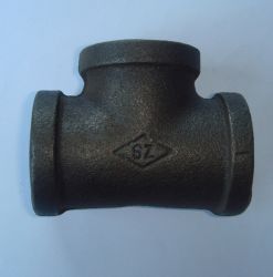 Banded Galvanized Malleable Iron Pipe Fitting Tee