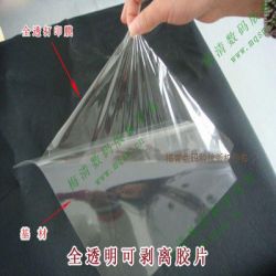 Completely Transparent Stripped Crystal Film 