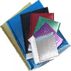 Colorful Bubble Cushioned Aluminized Foil Mailer