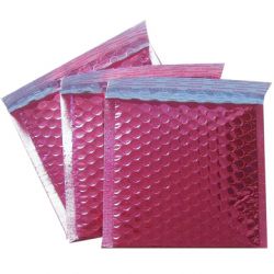 Colorful Bubble Cushioned Aluminized Foil Mailer