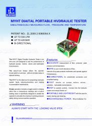 Hydraulic Tester