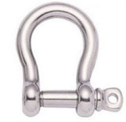 Eurnpean Bow Shackle With Screw Pin