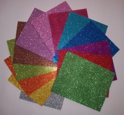 Color Glitter Paper Series