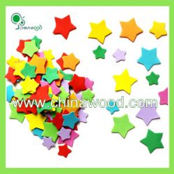 Multi Color And Mixed Size Craft Foam Shapes 