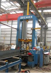 H Beam Steel Auto Welding Assembling Machine