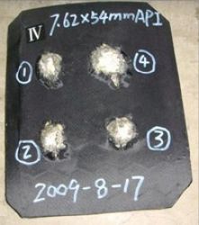 Kevlar &ceramic Bullet Proof Plate,nij Level Iv