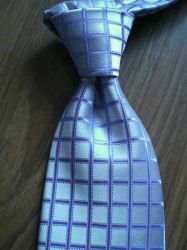 Square Silk Woven Necktie