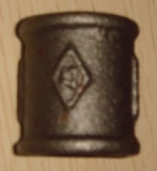 Black Malleable Iron Pipe Fitting Socket