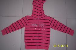Girls Cotton French Terry Jacket    