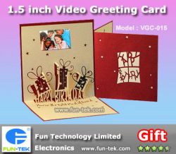 1.5 Inch Tft Lcd Screen Video Greeting Card Ecards