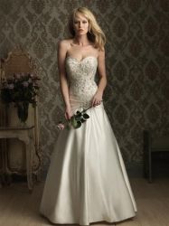 Newest Design Mermaid Blacklace Wedding Gowns