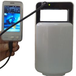 China Solar Lantern With Phone Charger