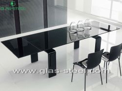 Home Glass Furniture  - Modern Glass Dining Table